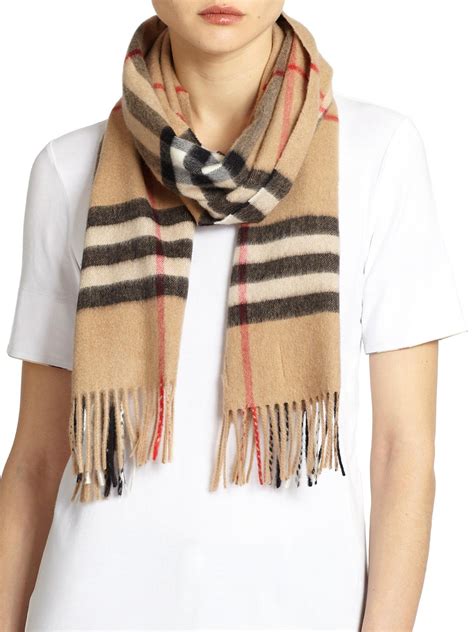 burberry brit cashmere check scarf|Burberry Check cashmere scarf sale.